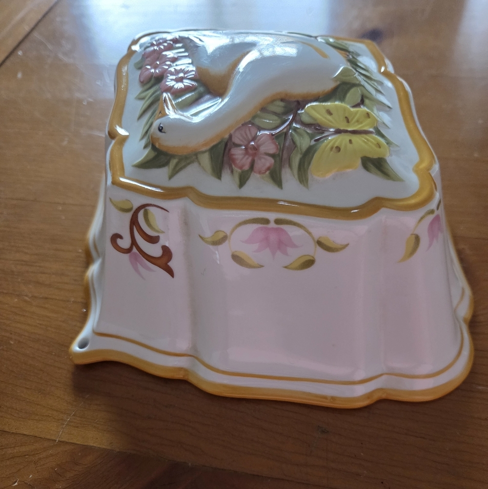 Franklin Mint Le Cordon Bleu Goose ceramic mold/kitchen decor vintage 1986 - Picture 4 of 9